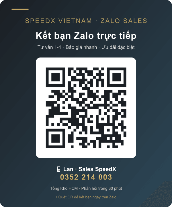 QR Zalo Sales SpeedX 0352214003